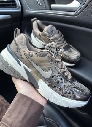 Nike v2k runtekk mink brown 2