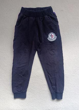 Спортивные штаны moncler на лампасах