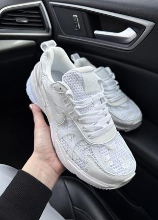 Nike v2k runtekk white flowers 3