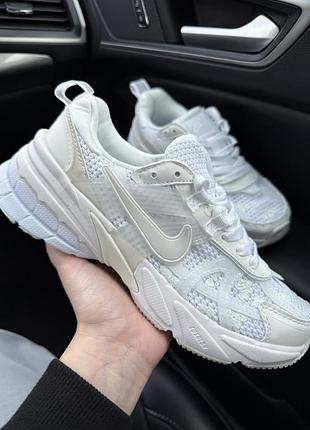 Nike v2k runtekk white flowers 2