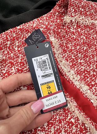 Твідовий укорочений жакет m&s 9