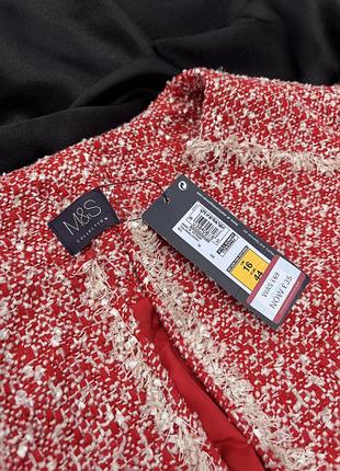 Твідовий укорочений жакет m&s 3