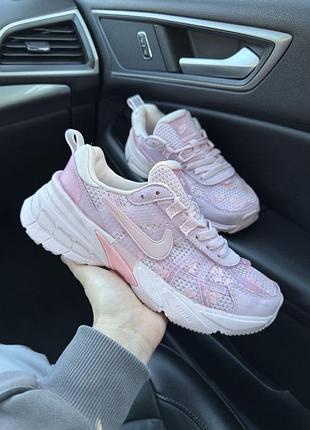 Nike v2k runtekk pink flower