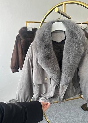 Куртка з песцем, s-xl 2