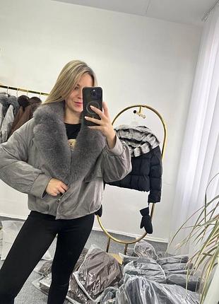 Куртка з песцем, s-xl 4