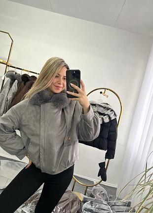 Куртка з песцем, s-xl 3