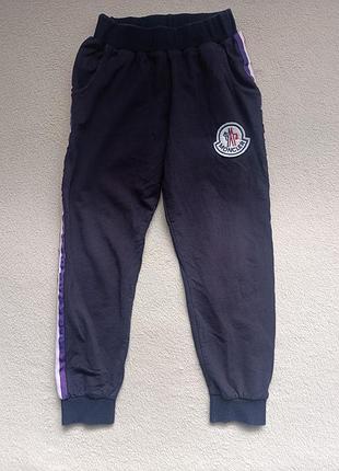 Спортивные штаны moncler на лампасах