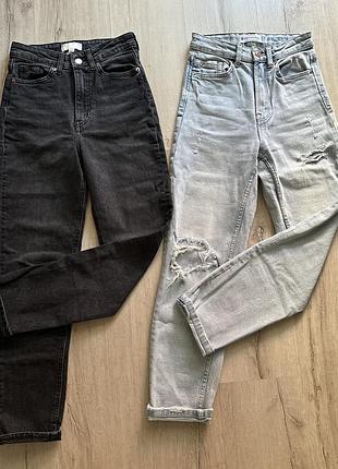 Джинси h&m, stradivarius 34 р