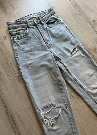 Джинси h&m, stradivarius 34 р 5