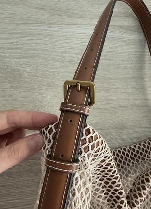 Сумка zara в сітку 5