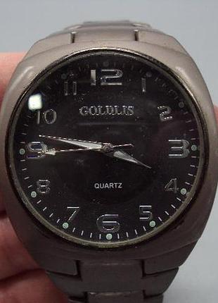 Мужские наручные часы goldlis quartz stainless steel back кварц с браслетом не на ходу №14709