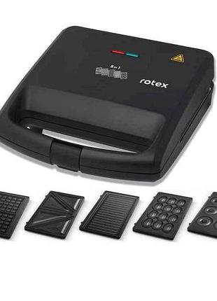 Бутербродниця 800вт rsm225-b тм rotex