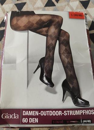 Колготы с рисунком 60 ден