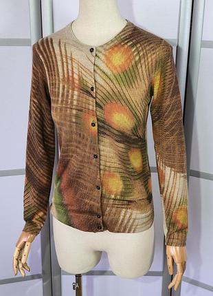 Cashmere collection оригінальний кардиган кашемір та вовна мериноса