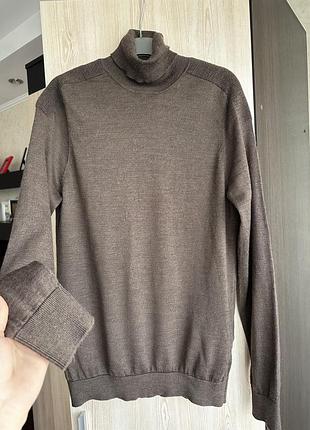 Гольф le 31 simons 100% вовна мериноса extra fine / чоловічий светр водолазка woolmark