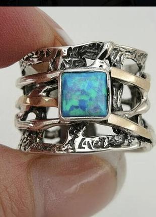 💍 кольцо в стиле  бохо 3