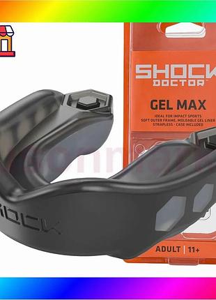Bs капа shock doctor best mix gel max взрослая (возраст 11+) black (art. 6210-bk-ad) bas77/n