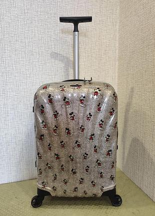 Samsonite cosmolite 55 см валіза ручна поклажа чемодан ручная кладь мала маленький самсоніт