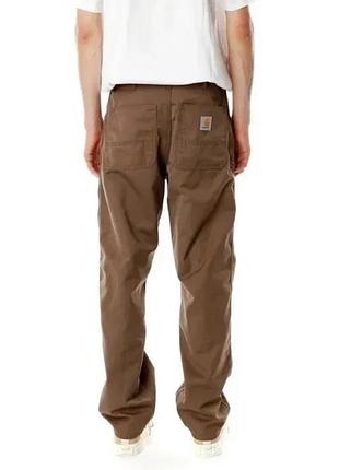 Штани carhartt simple pant рs широкі та довгі рs skate rap реп прямі baggy баггі