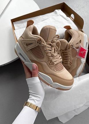 😍 жіночі кросівки nike air jordan 4 “cozy girl”