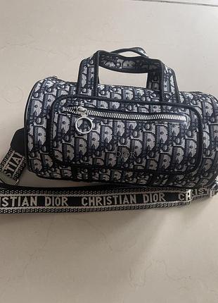 Сумка бочонок, сумка dior,спортивная сумка,кросс боди