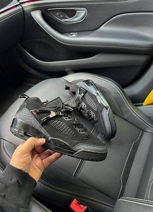 Мужские кроссовки nike air jordan 3 retro black cat