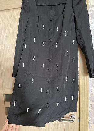 🥰 сукня з перлинками shein l 6