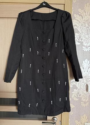 🥰 сукня з перлинками shein l 3