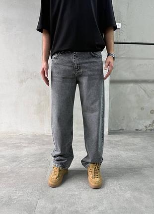 Сірі джинси баггі baggy 2