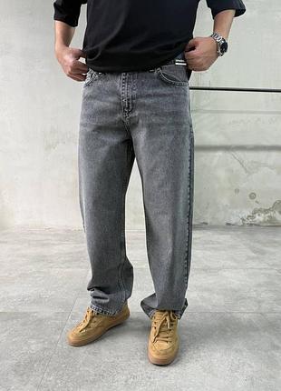 Сірі джинси баггі baggy 4