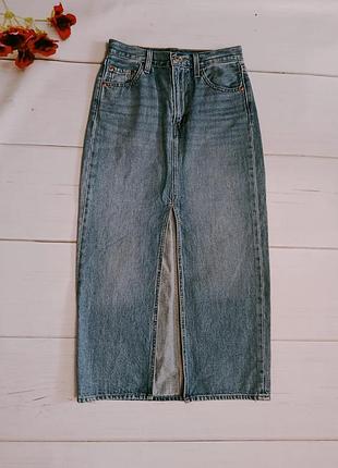 Жіноча преміальна джинсова юбка levis strauss (оригінал)