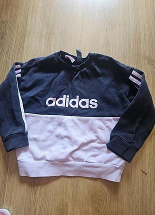 Реглан на флісі бренд  adidas 4,5 років