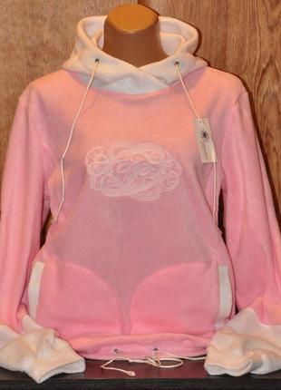 Худі жіноче з флісу , m - l р 46-48