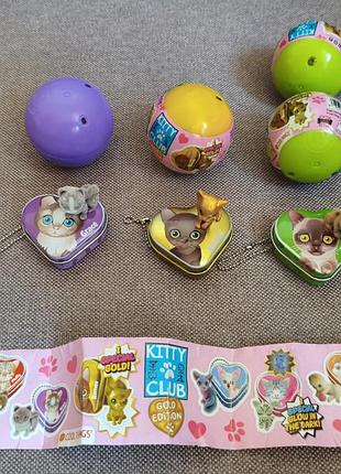 Фигурка-сюрприз милые котята от kitty club cool things