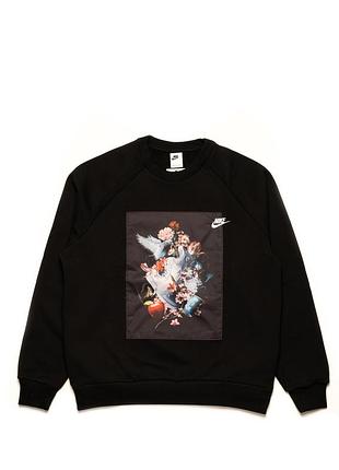 Чоловіча толстовка nike m nsw flc crew masterpiece