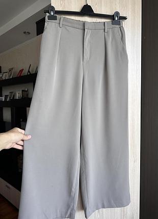 Широкі штани кюлоти uniqlo/ вкорочені палаццо