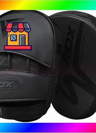 Bs лапи боксерські rdx best mix t15 noir matte black bas77/n