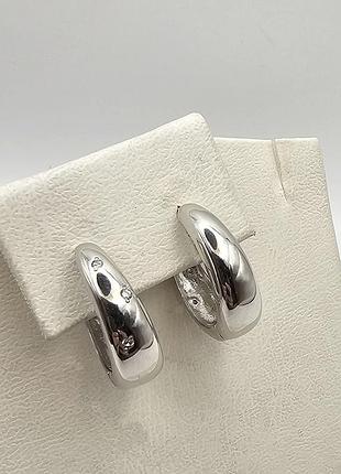 Сережки серебряные "брауни" 5,32 г