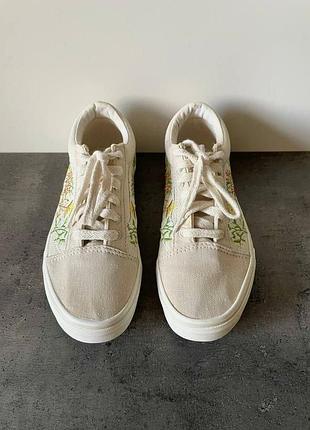 Кеды vans old skool с вышивкой 4