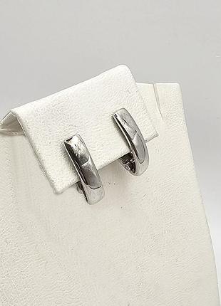 Сережки серебряные "шантье" 2,76 г 2