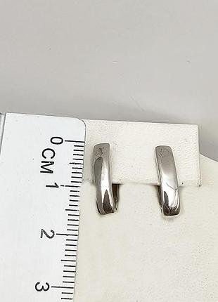 Сережки серебряные "шантье" 2,76 г 5