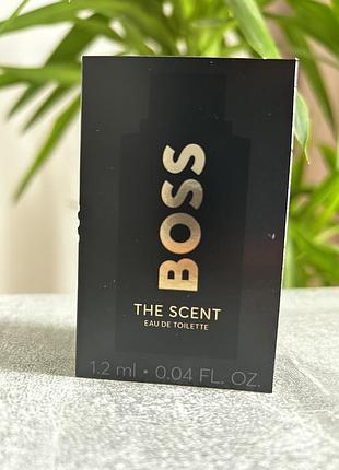 Hugo boss boss the scent туалетна вода пробник 1,2 мл.