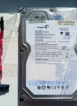 1 tb жесткий диск seagate barracuda st31000340ns
