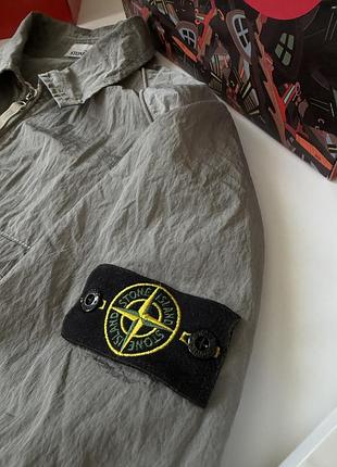 Stone island packable nylon metal econyl jacket - grey - size m 2