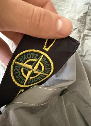 Stone island packable nylon metal econyl jacket - grey - size m 4