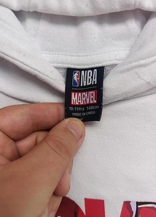 Худи marvel chicago bulls nba 5