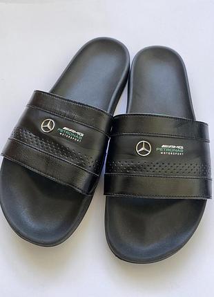 Мужские шлепанцы / слайды puma mercedes-amg petronas f1 leadcat ftr (оригинал)