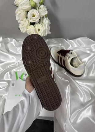 Adidas samba beige maroon 5