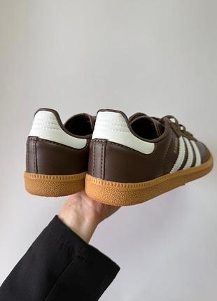 Adidas samba brown 8