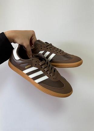 Adidas samba brown 2